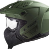 Ls2 modulaire helm of606 drifter solid helmet drifter green matt gr. m