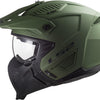 Ls2 modulaire helm of606 drifter solid helmet drifter green matt gr. xs