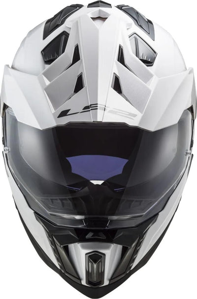 Ls2 endurohelm mx701 explorer solid helmet explorer white gr. s