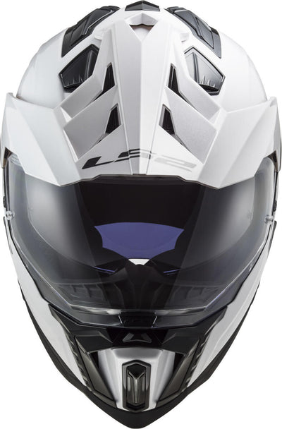 Ls2 endurohelm mx701 explorer solid helmet explorer white gr. 3xl
