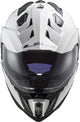Ls2 endurohelm mx701 explorer solid helmet explorer white gr. xxl
