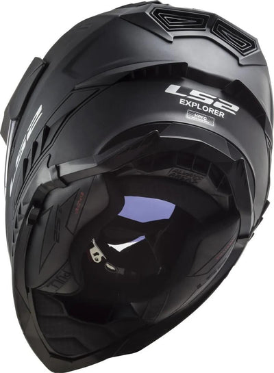 Ls2 endurohelm mx701 explorer solid helmet explorer black matt gr. xl