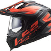 Ls2 endurohelm mx701 explorer alter helmet explorer bw neonorange matt size 3