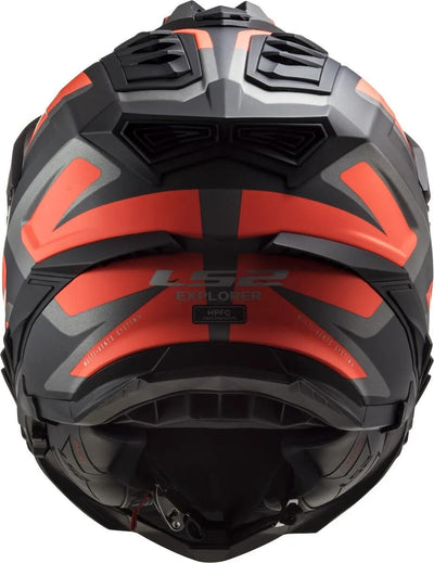 Ls2 endurohelm mx701 explorer alter helmet explorer age bw neonorange matt gr.l