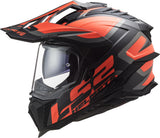 Ls2 endurohelm mx701 explorer alter helmet explorer age bw neonorange matt gr.m - afbeelding 2