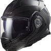 Ls2 opklaphelm ff901 advant x carbon solid helmet advant x carbo black gr. s