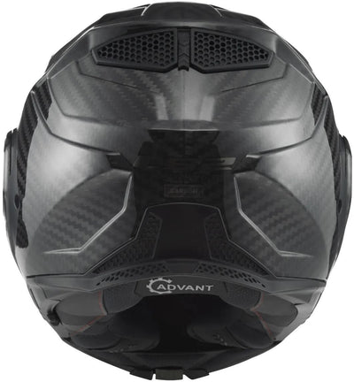 Ls2 opklaphelm ff901 advant x carbon solid ff901 advant x helmet carbon black size xs