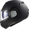Ls2 opklaphelm ff906 advant solid helmet advant black matt gr. xs