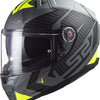 Ls2 integraalhelm ff811 vector ii splitter helmet ff811 vect. ii spl. xxl tit. yellow