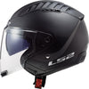 Ls2 jethelm of600 copter ii solid helmet copter ii soli black matt gr. xxl