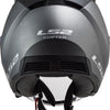 Ls2 jethelm of600 copter ii solid helmet copter ii soli titanium matt gr. xl