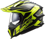 Ls2 endurohelm mx701 explorer alter helmet explorer age bw neono yellow matt gr. - afbeelding 2
