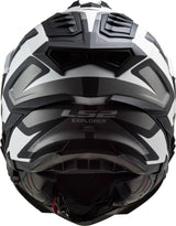 Ls2 endurohelm mx701 explorer alter helmet explorer age bw white matt gr. l - afbeelding 1