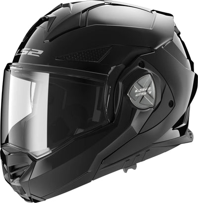 Ls2 opklaphelm ff901 advant x solid helmet advant x solid black gr. 3xl