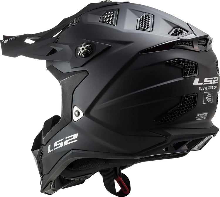 Ls2 crosshelm mx700 subverter evo noir helmet subverter evo noir sw matt gr. s