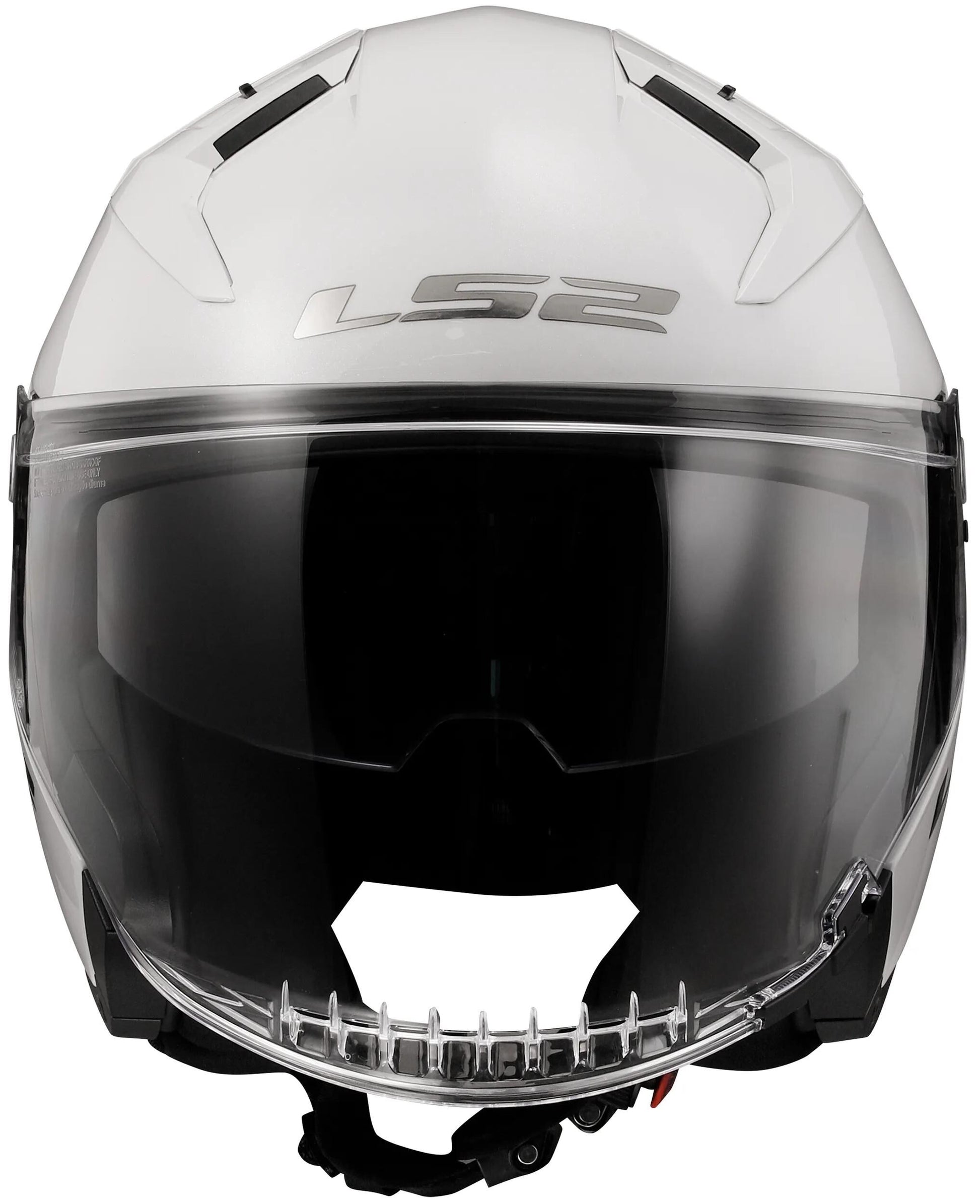 Ls2 jethelm of603 infinity ii solid helmet infinity ii white gr. l