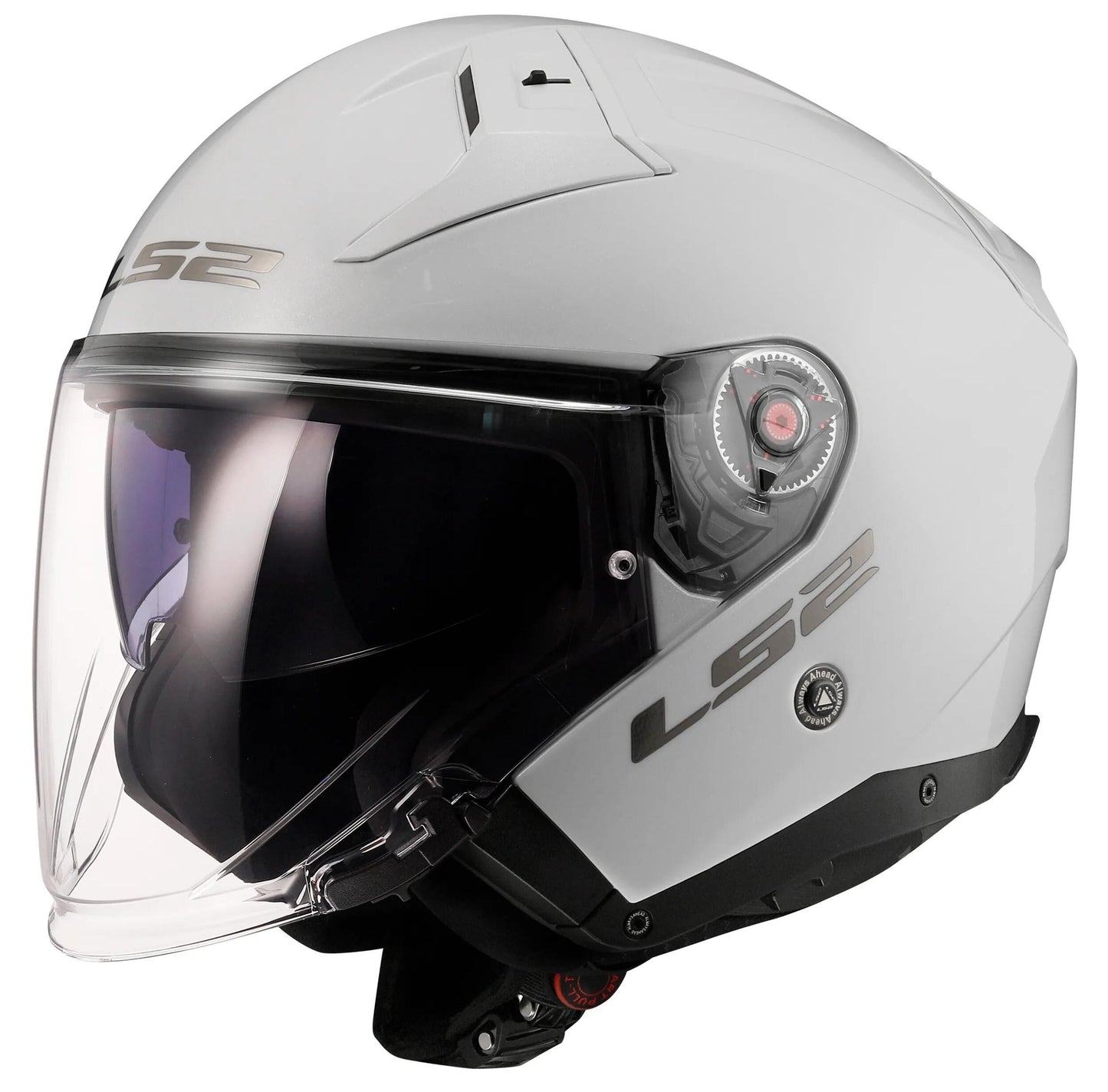 Ls2 jethelm of603 infinity ii solid helmet infinity ii white gr. xl