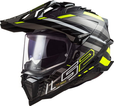 Ls2 endurohelm mx701 explorer carbon edge helmet explorer edge carbon sw ge ti gr. xl