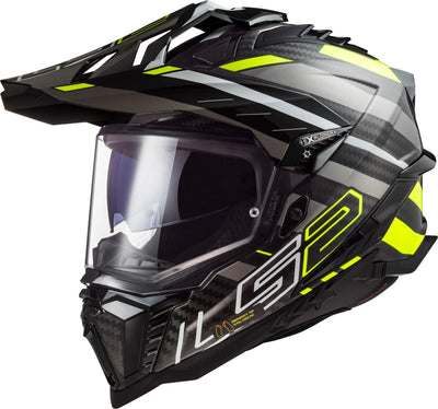 Ls2 endurohelm mx701 explorer carbon edge helmet explorer edge carbon sw ge ti gr. l