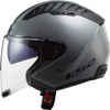 Ls2 jethelm of600 copter ii solid helmet copter ii soli nardo grey gr. l