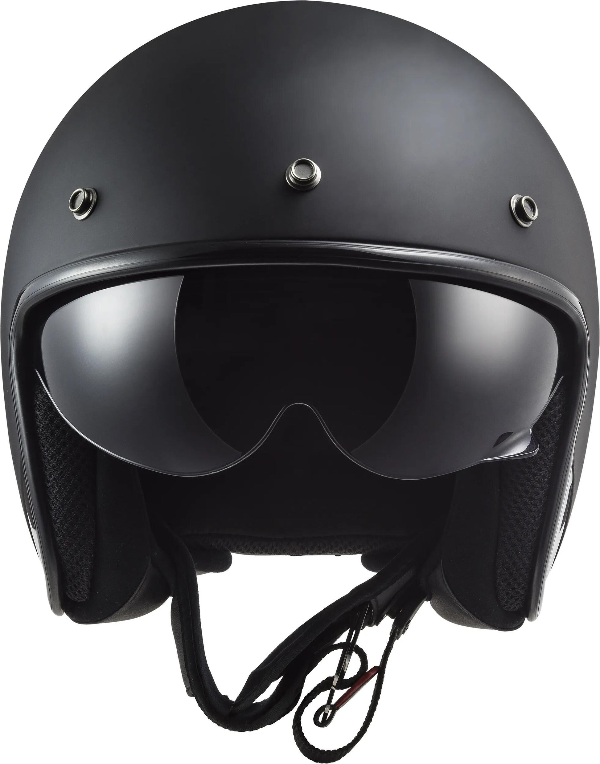 Ls2 jethelm of601 bob ii solid helmet of601 bob ii black matt gr. l