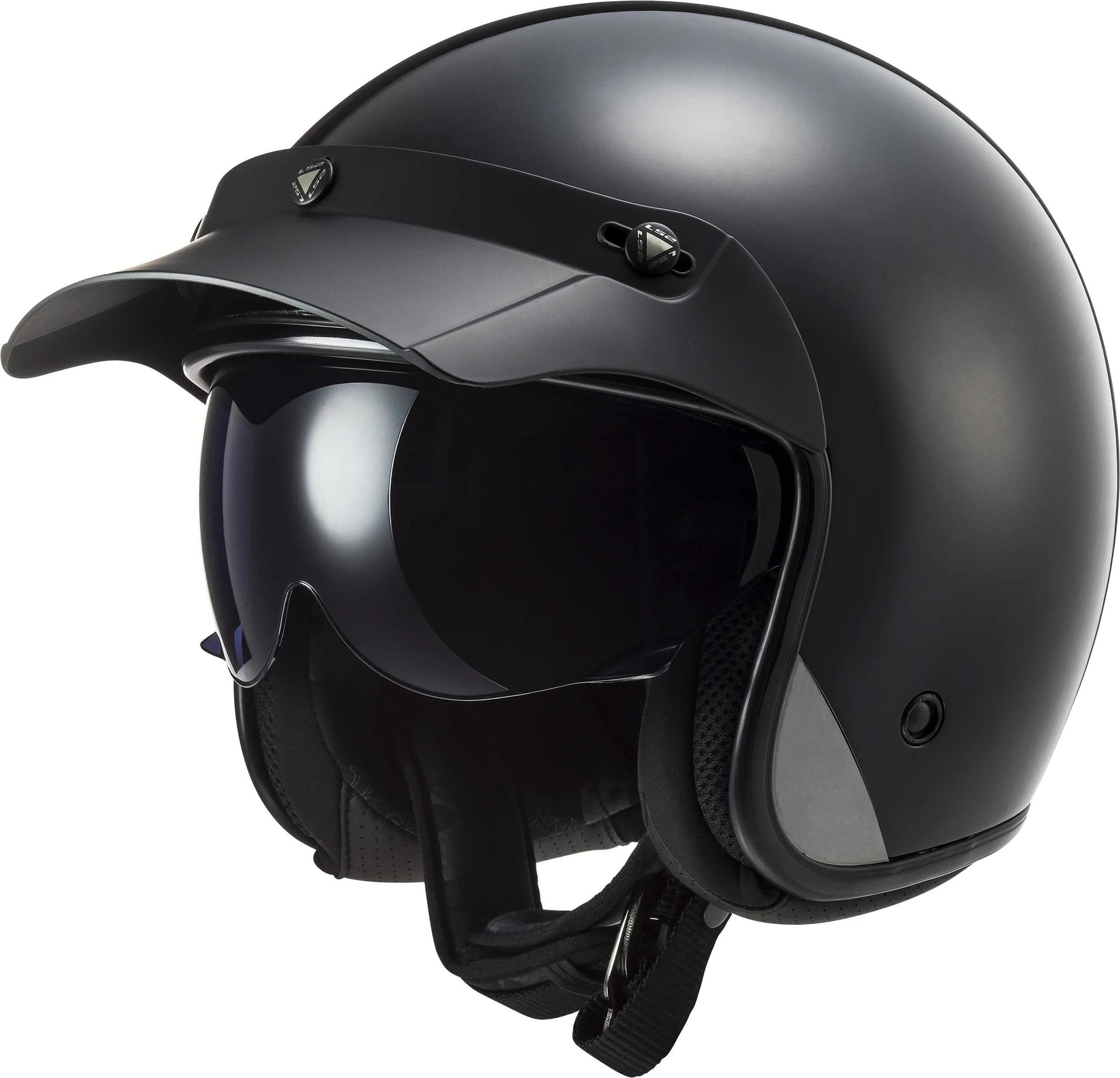 Ls2 jethelm of601 bob ii solid helmet of601 bob ii black matt gr. l