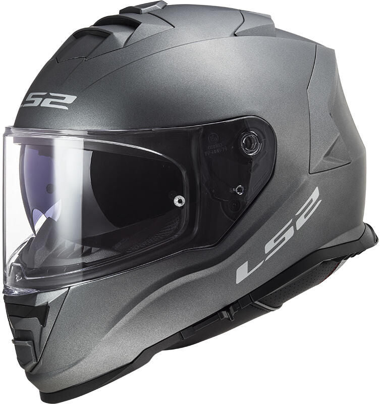 Ls2 integraalhelm ff800 storm ii solid helmet storm ii ff800 titanium matt gr. l