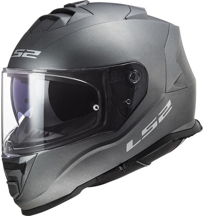 Ls2 integraalhelm ff800 storm ii solid helmet storm ii ff800 titanium matt gr. xl