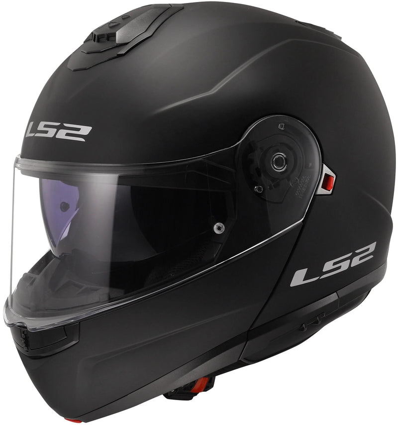 Ls2 opklaphelm ff908 strobe ii solid helmet strobe ii ff90 solid sw matt gr. s