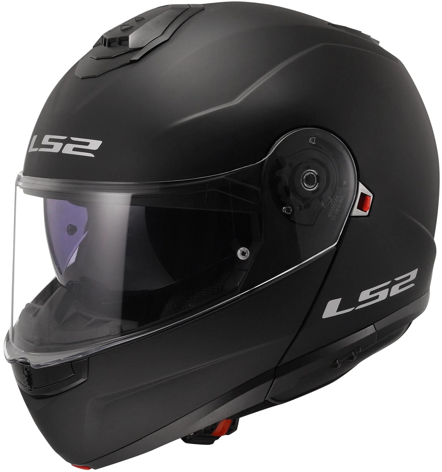 Ls2 opklaphelm ff908 strobe ii solid helmet strobe ii ff90 solid sw matt gr. xxl