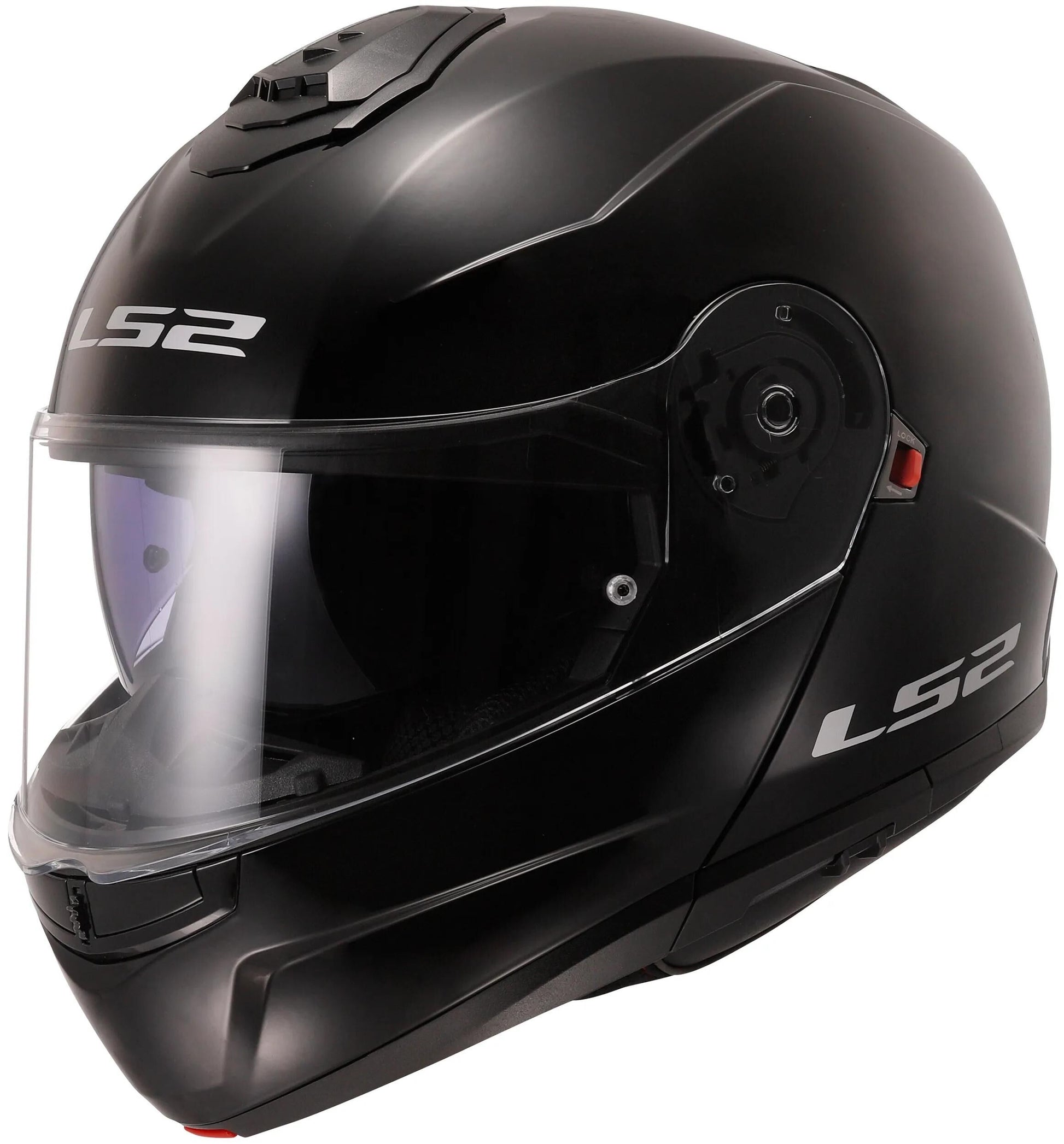 Ls2 opklaphelm ff908 strobe ii solid helmet strobe ii ff90 solid sw gr. l