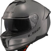 Ls2 integraalhelm ff808 stream ii solid helmet ff808 stream i solid nardo gray gr. xl