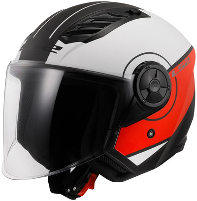 Ls2 jethelm of616 airflow ii cover helmet airflow ii of6 cover rt ws matt gr. l