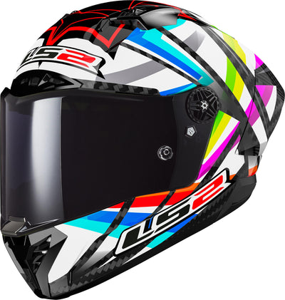 Ls2 integraalhelm ff805 thunder carbon gp aero flash helmet ff805 thunder gp ae flash sw gr. m