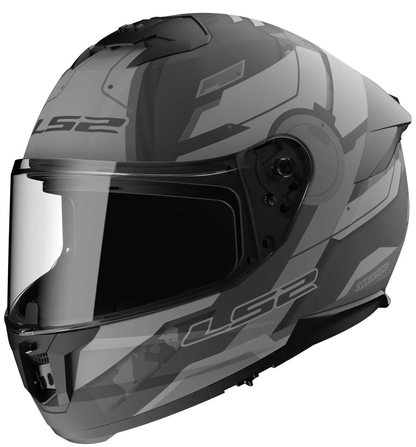 Ls2 integraalhelm ff808 stream ii shadow helmet ff808 stream i shadow w. gray gr. s