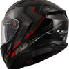 Ls2 integralhelm ff811 vector ii alizer helmet ff811 vector i alizer black red gr. xxl