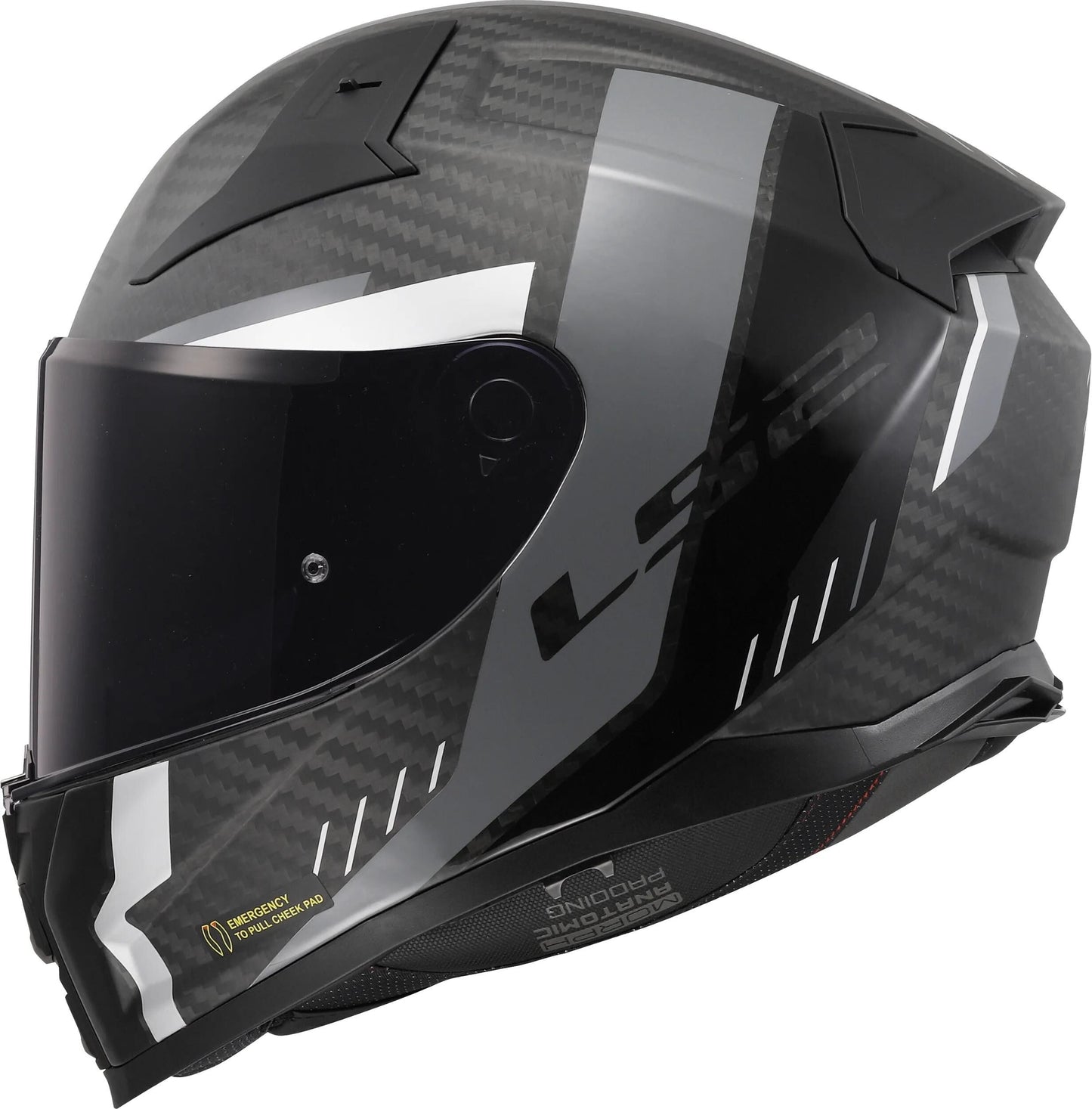 Ls2 integralhelm ff811 vector ii carbon grid helmet ff811 vector i c grid m. sw gr gr. s
