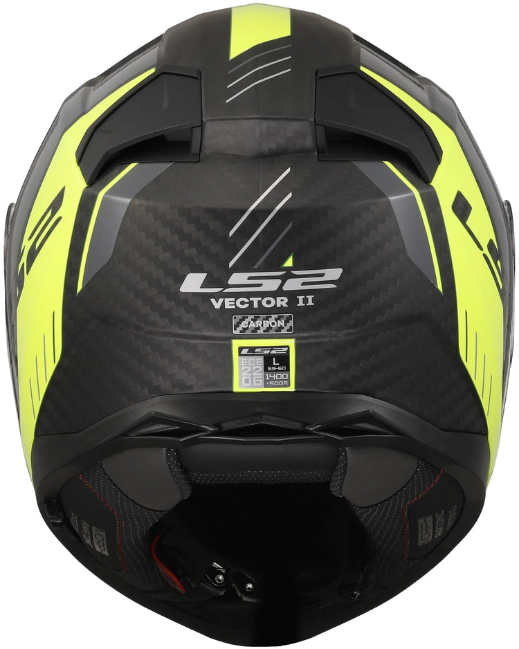 Ls2 integralhelm ff811 vector ii carbon grid helmet ff811 vector i c grid m. ge gr. s