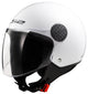 Ls2 jethelm of558 sphere ii solid helmet of558 sphere i solid gloss white gr. xxl
