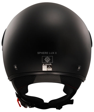 Ls2 jethelm of558 sphere lux ii solid helmet of558 sphere lux ii solid m. sw gr xl