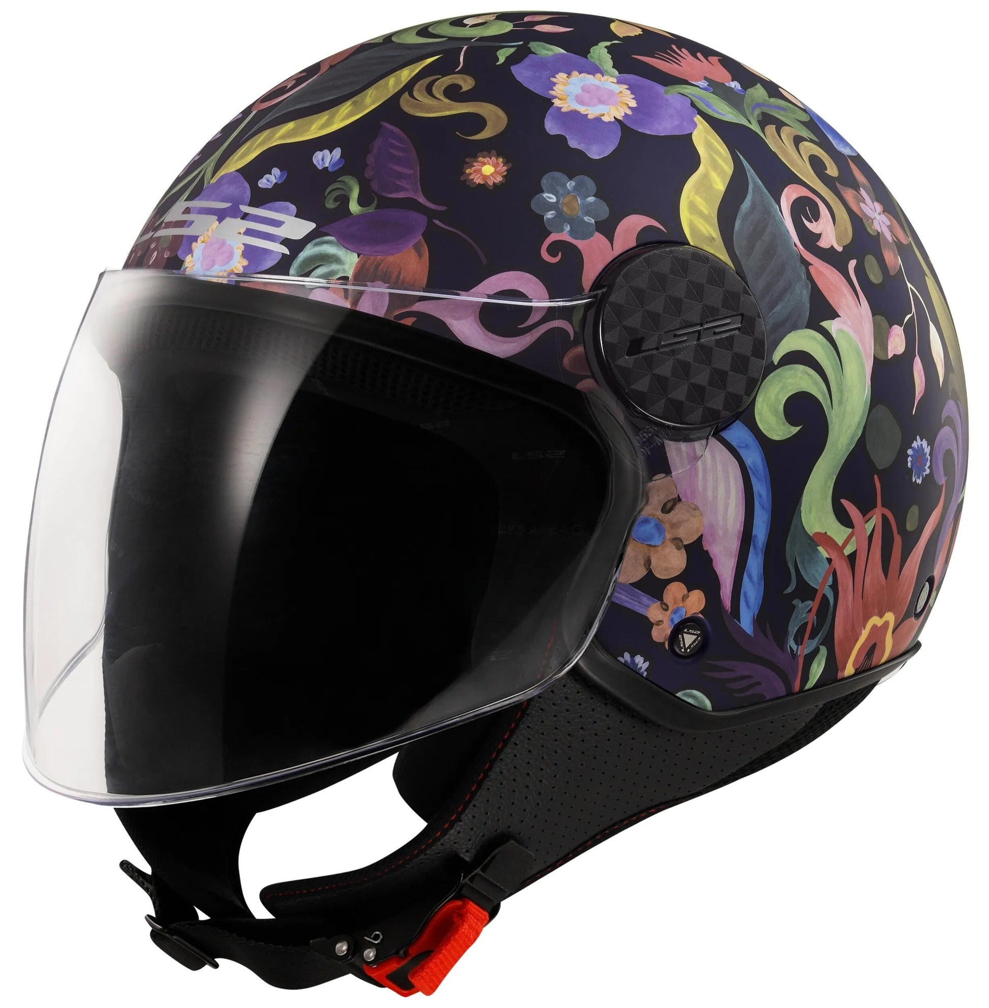 Ls2 jethelm of558 sphere lux ii bloom helmet of558 sphere lux ii bloom bl rs gr m