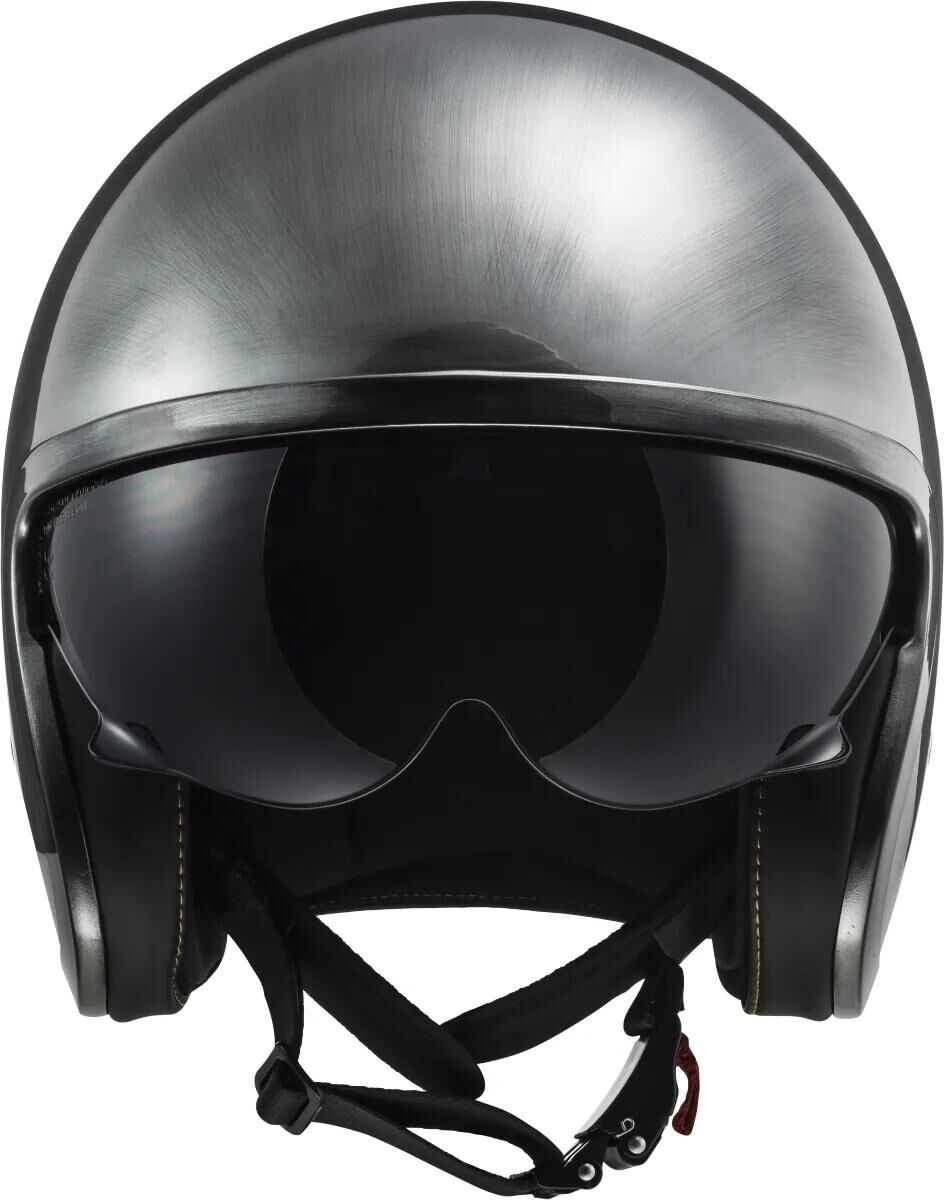 Ls2 jethelm of599 spitfire ii jeans helmet of599 spitfire ii jeans titanium size xl