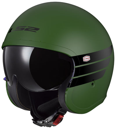 Ls2 jethelm of599 spitfire ii retro helmet of599 spitfire ii retro m. gn gr. l