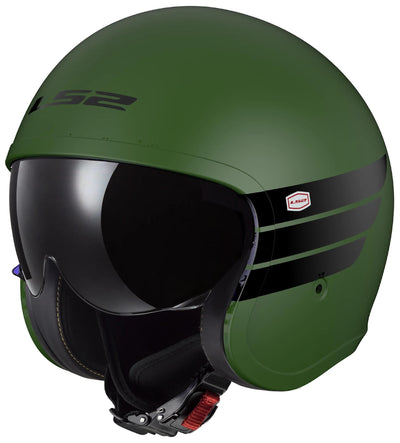 Ls2 jethelm of599 spitfire ii retro helmet of599 spitfire ii retro m. gn gr. s