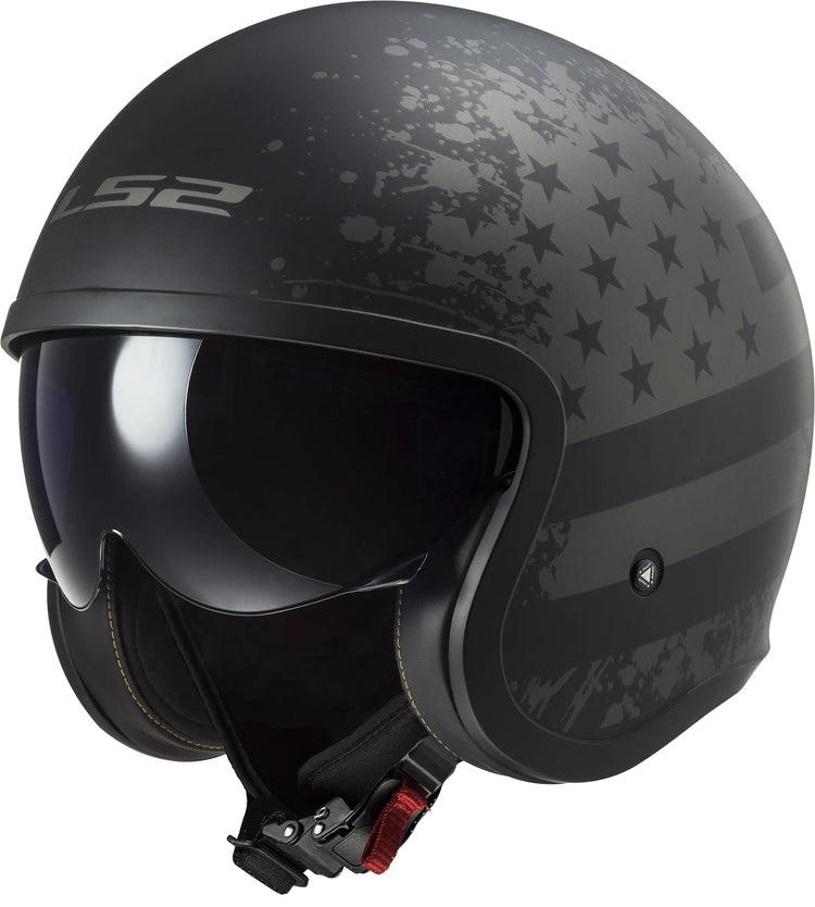 Ls2 jethelm of599 spitfire ii flag helmet of599 spitfire ii flag m. sw gr. l