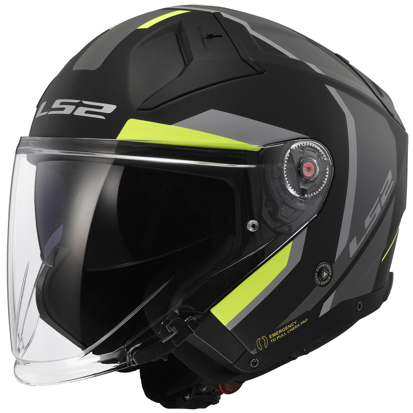 Ls2 jethelm of603 infinity ii focus helmet of603 infinity ii focus m. sw ge gr. m