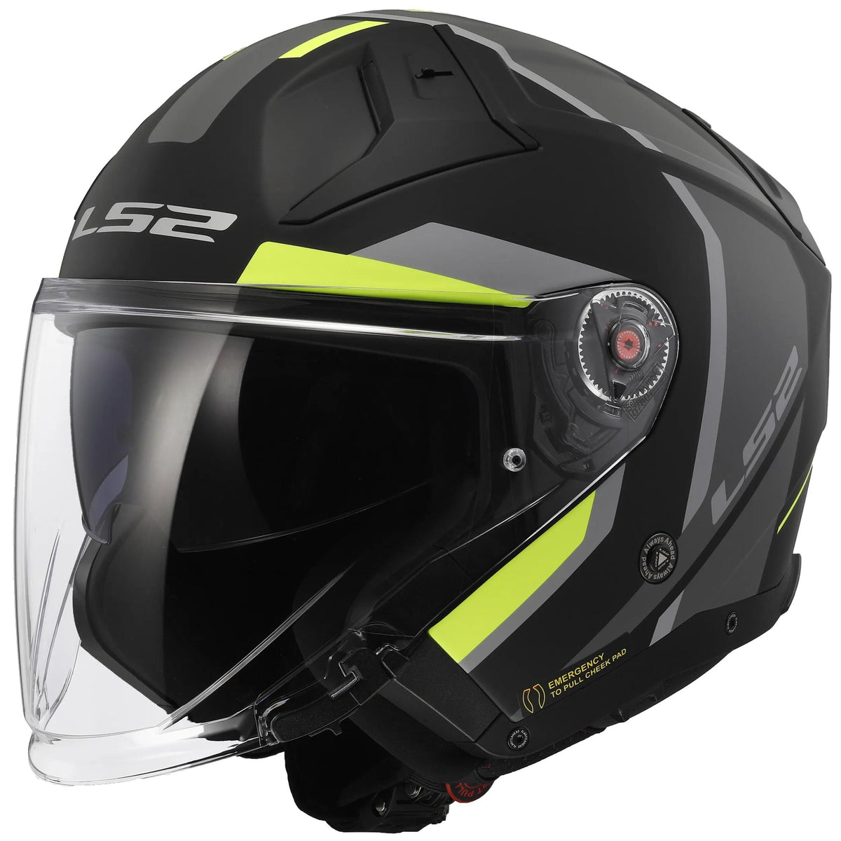 Ls2 jethelm of603 infinity ii focus helmet of603 infinity ii focus m. sw ge gr. l