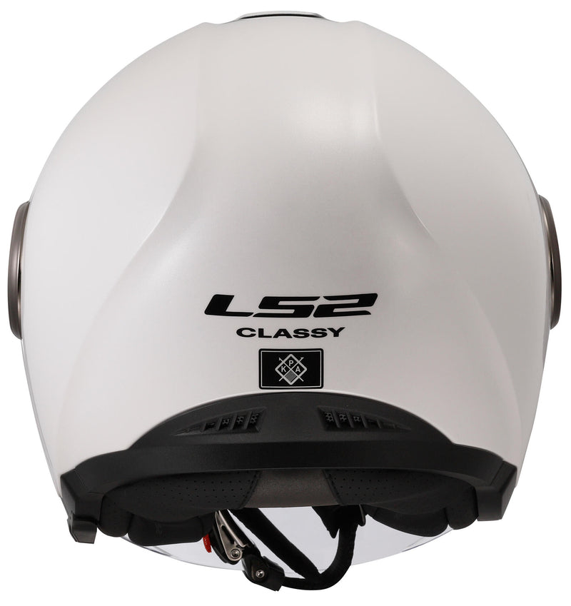 Ls2 jethelm of620 classy solid helmet of620 classy solid white gr. s
