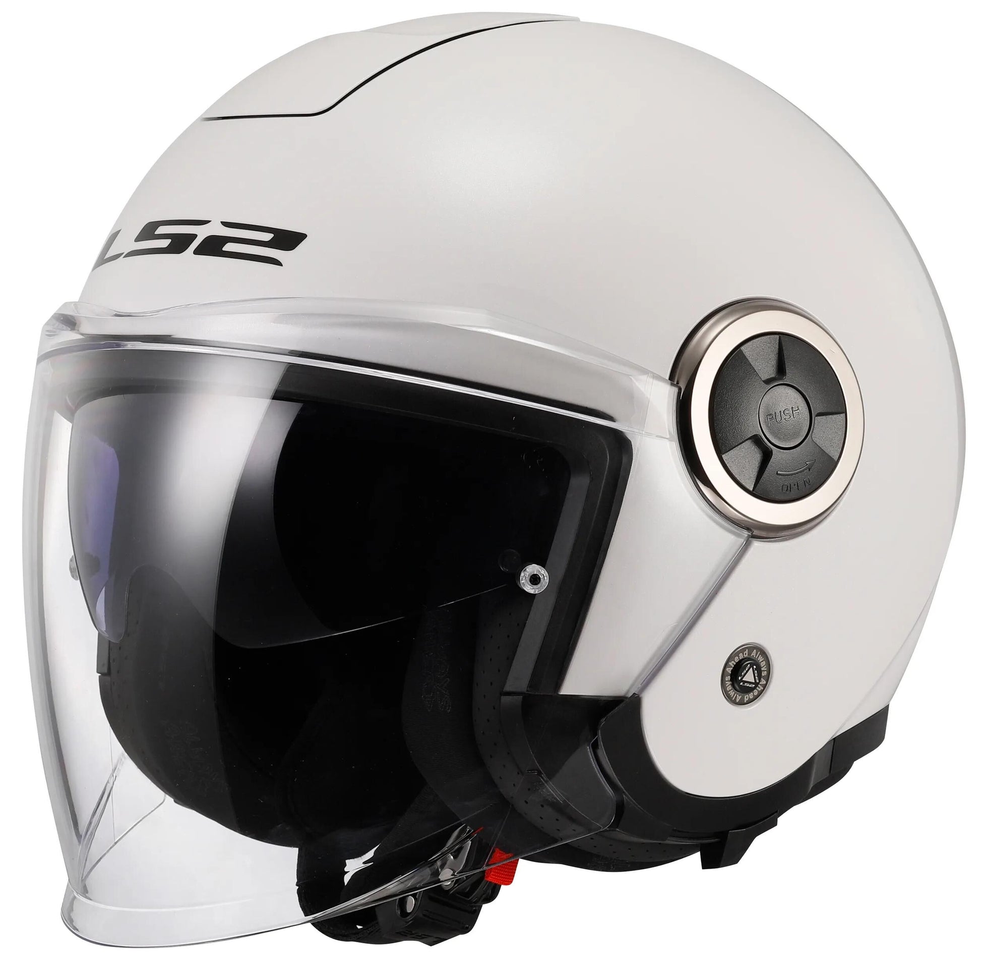 Ls2 jethelm of620 classy solid helmet of620 classy solid white gr. m