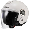 Ls2 jethelm of620 classy solid helmet of620 classy solid white gr. l